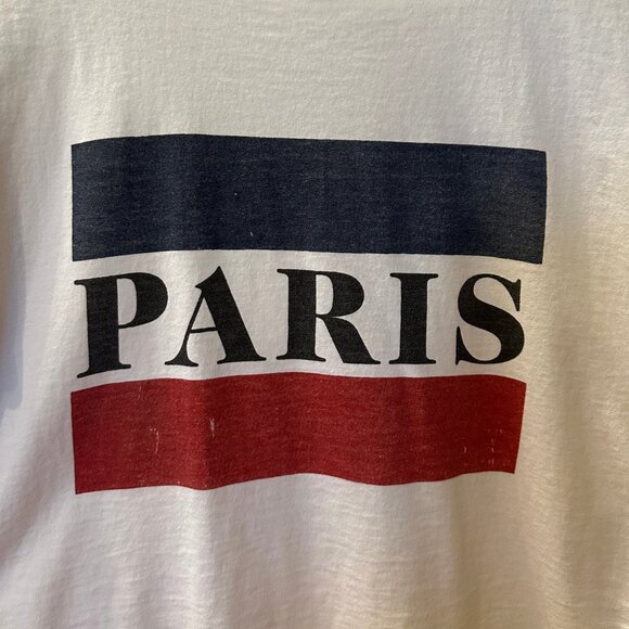 White Brandy Melville Paris Top - Picture 2 of 2